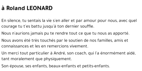 Roland LEONARD