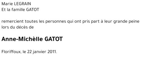 Anne-Michèlle GATOT