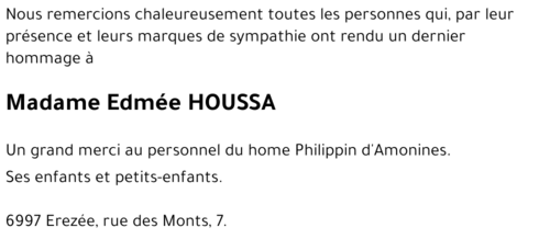 Edmée HOUSSA
