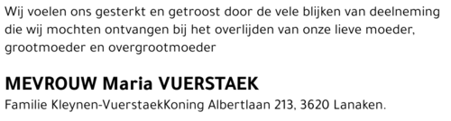 Maria Vuerstaek