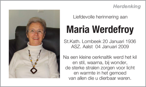 Maria Werdefroy
