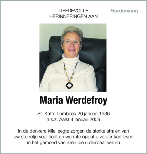 Maria Werdefroy