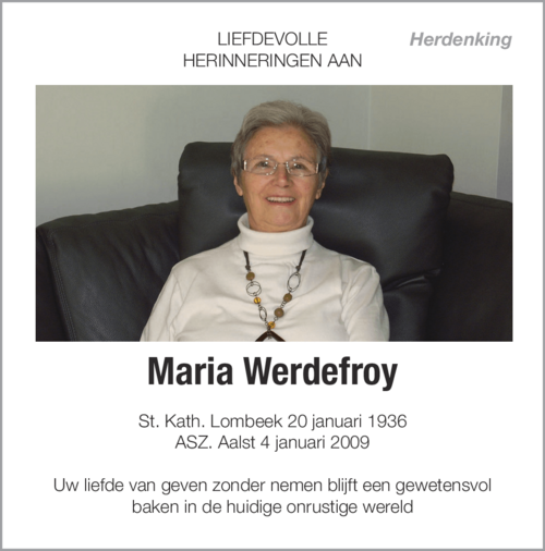 Maria Werdefroy