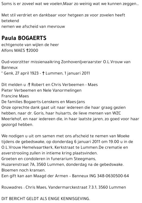 Paula Bogaerts