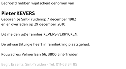 Pieter Kevers