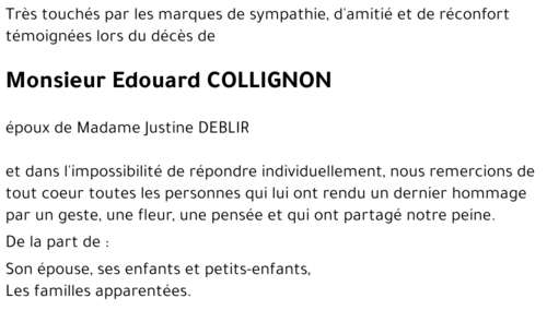 Edouard COLLIGNON