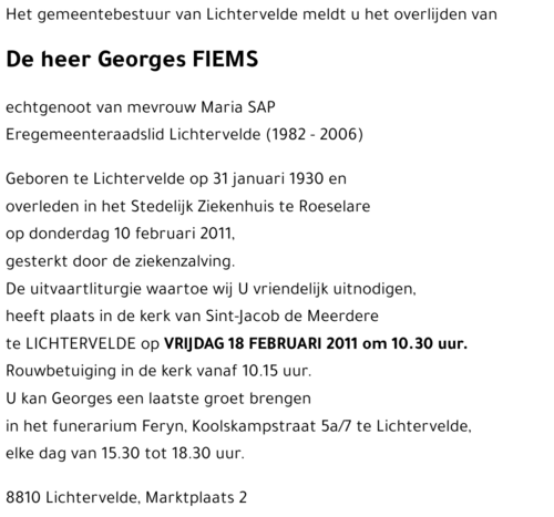 Georges FIEMS