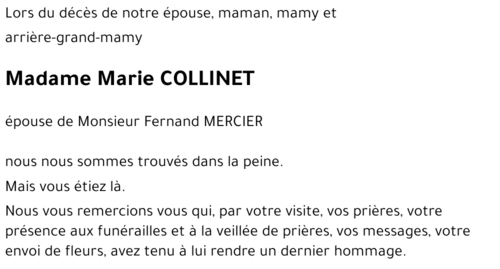Marie COLLINET