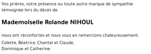 Rolande NIHOUL