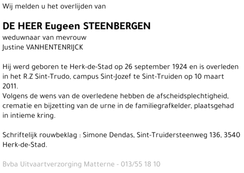 Eugeen Steenbergen