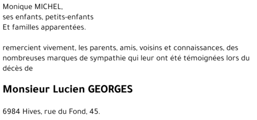 Lucien GEORGES