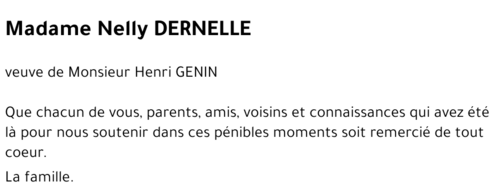 Nelly DERNELLE