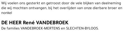 René VANDEBROEK