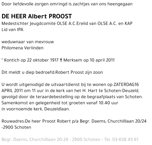 Albert Proost