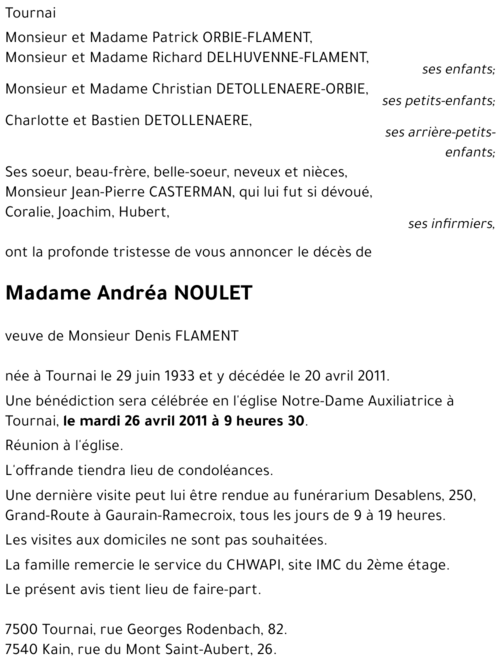 Andréa NOULET