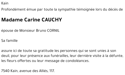 Carine CAUCHY