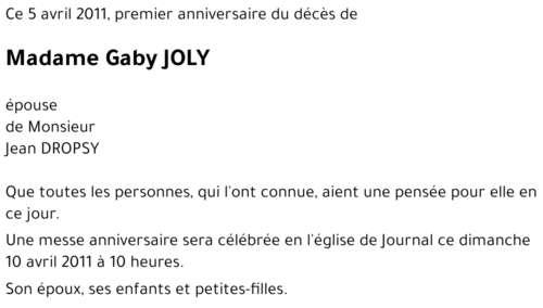 Edouardine JOLY