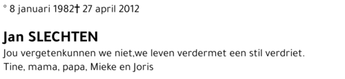 Jan SLECHTEN