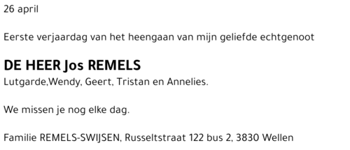 Jos Remels