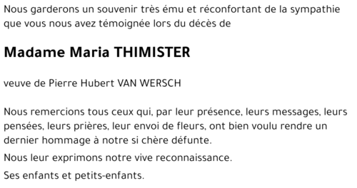 Pierre Hubert VAN WERSCH