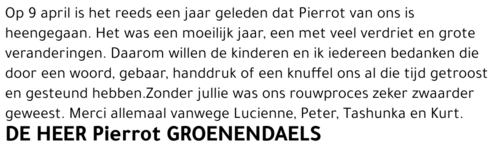 Pierrot Groenendaels