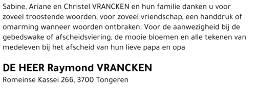 Raymond VRANCKEN