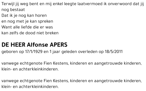 Alfons Apers