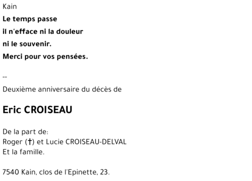 Eric CROISEAU