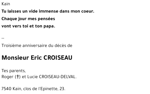 Eric CROISEAU