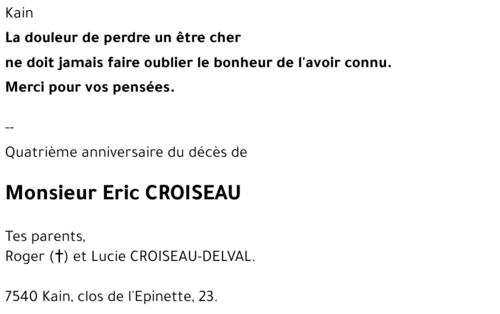 Eric CROISEAU