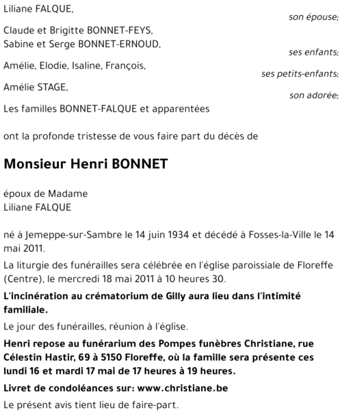 Henri BONNET