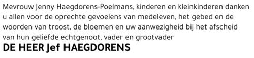Jef Haegdorens