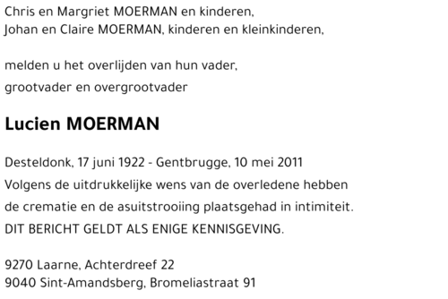 Lucien MOERMAN