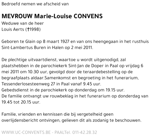 Marie-Louise Convens