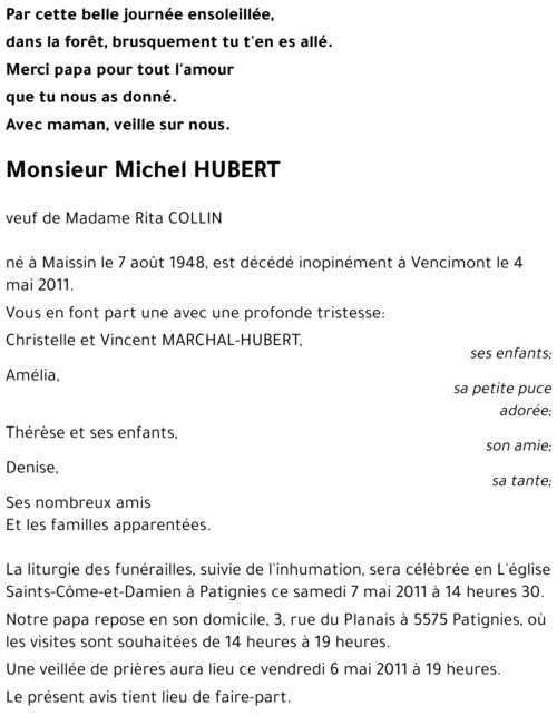 Michel HUBERT