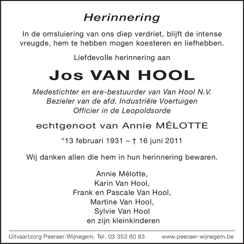 Jos Van Hool
