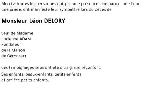 Léon DELORY