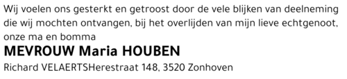 Maria HOUBEN