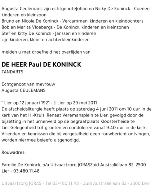 Paul De Koninck