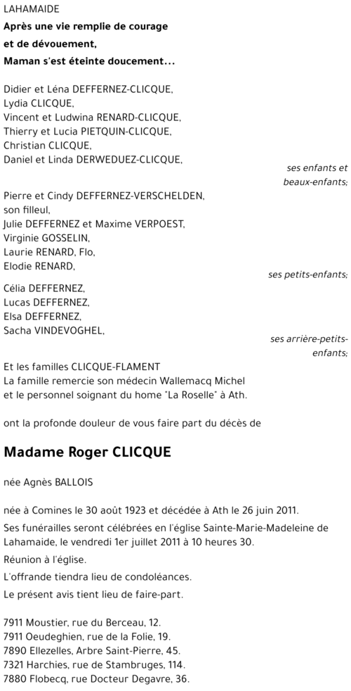 Roger Clicque