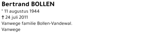 Bertrand Bollen