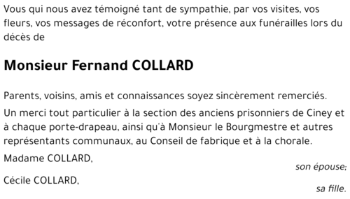 Fernand COLLARD