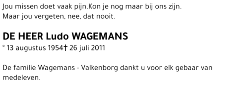 Ludo WAGEMANS