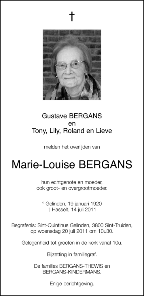 Marie-Louise Bergans