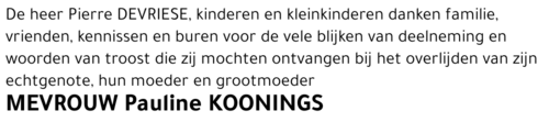 Pauline Koonings