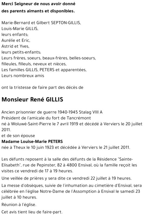 René GILLIS