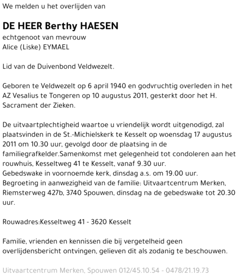 Berthy Haesen