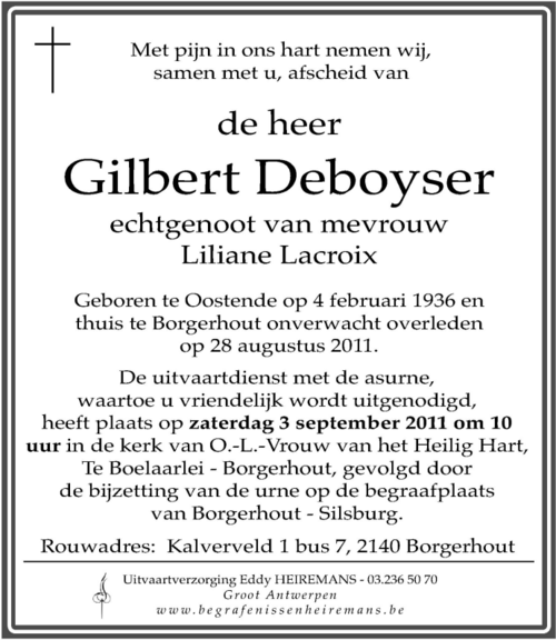 Gilbert Deboyser