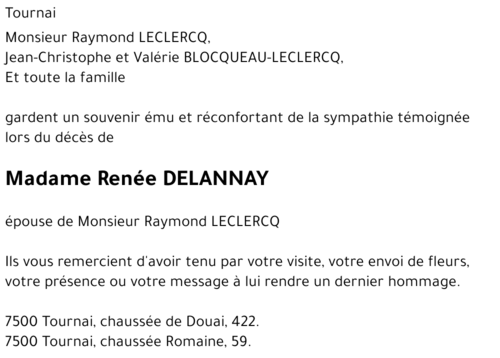 Renée DELANNAY