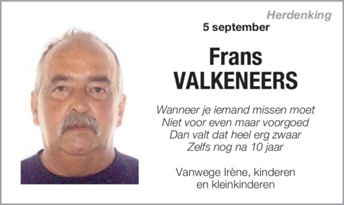 Frans Valkeneers